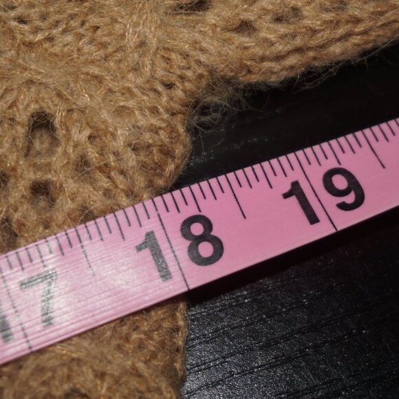 J. Crew Balloon Bishop Sleeve Alpaca Wool Cable Knit Sweater BD619 - Picture 6 of 7